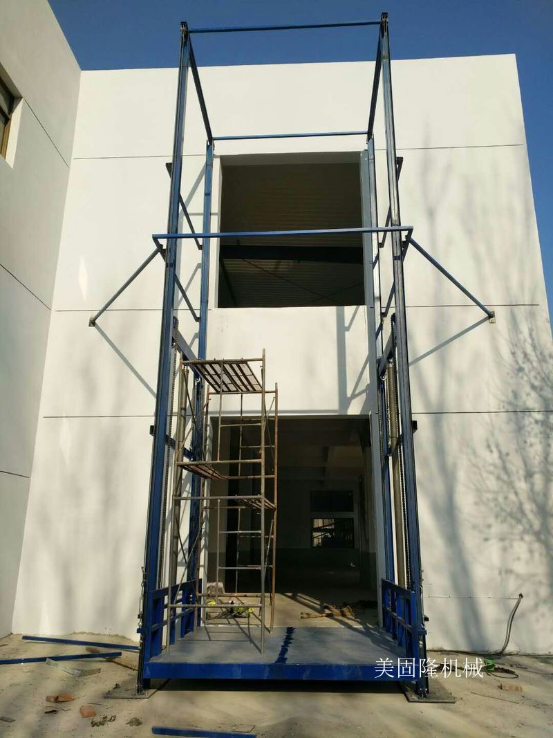 日照仓库专用导轨式升降货梯价格